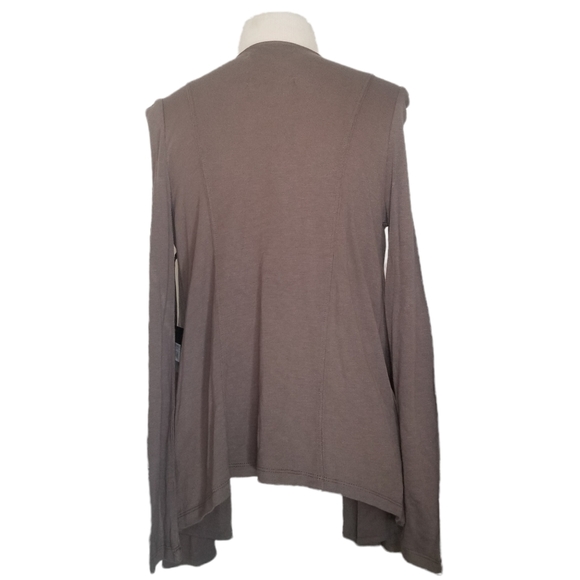 5 for $25 NWT Jack by BB Dakota Brown Open Knit Cardigan Size Small - Picture 3 of 6